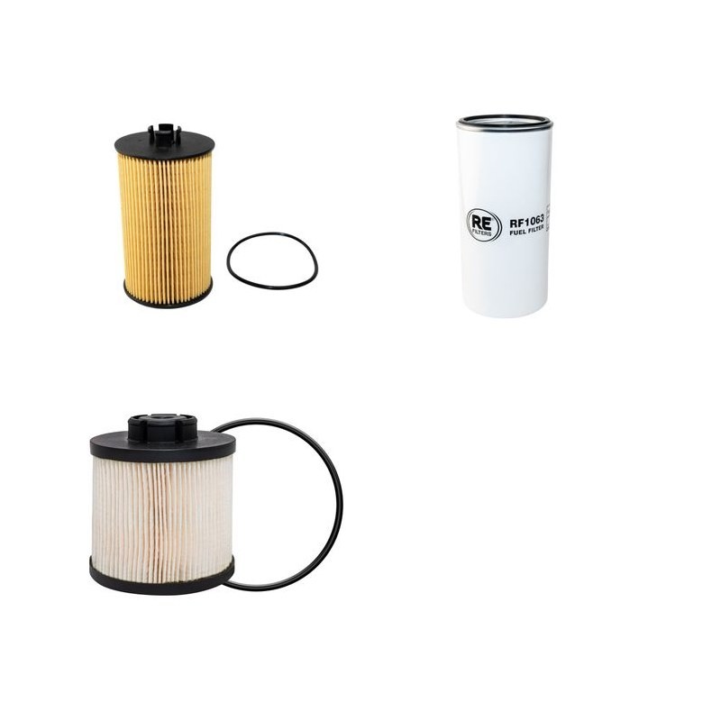 WF TRAC 2040 Filter Service Kit Air Oil Fuel Filters w/MERCEDES  Eng.