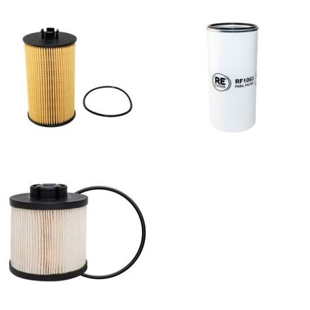 WF TRAC 2040 Filter Service Kit Air Oil Fuel Filters w/MERCEDES  Eng.