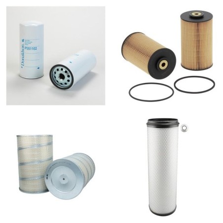 WIRTGEN RACO 550 Filter Service Kit Air Oil Fuel Filters w/MWM TBD616V8TURBO Eng.   YR  2003-