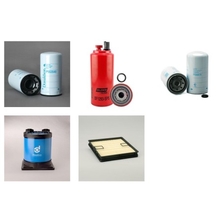 WIRTGEN W 120 FI Filter Service Kit w/Cummins TIER IV QSL9 Eng.   YR  2012-