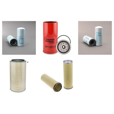 WIRTGEN W 2200 Filter Service Kit Air Oil Fuel Filters w/CAT C27ATAAC Eng. SN  -499