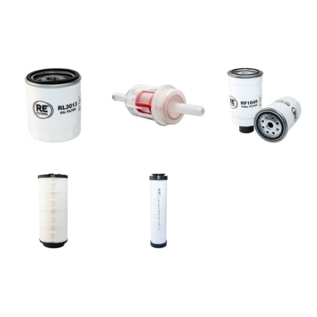 WIRTGEN W 50 Filter Service Kit Air Oil Fuel Filters w/Deutz BF4M2011 Eng.      08.05