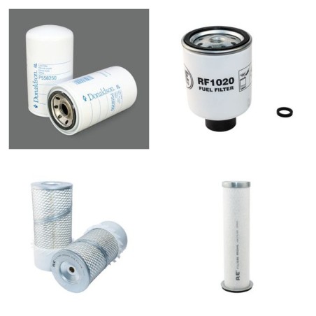 BRUUNET MINI BRUUNETT 578 Filter Service Kit Air Oil Fuel Filters w/IHC  Eng. SN  156-436