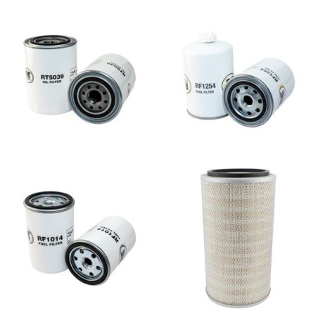 XCMG XS 120 Filter Service Kit w/Cummins 4BTA3.9 Eng.