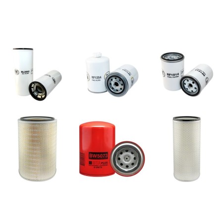 XCMG ZL 40 G Filter Service Kit w/Cummins 6CTAA8.3 Eng.   YR  2007-