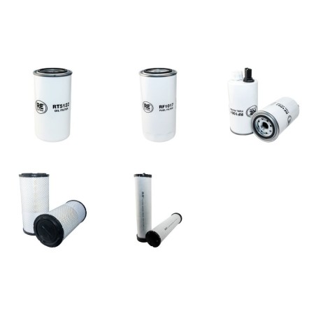 XCMG ZL 50 G Filter Service Kit Air Oil Fuel Filters w/Cummins QSB6.7 Eng.