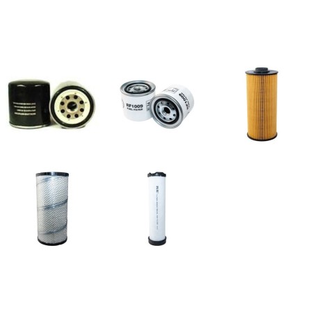 XGMA XG 808 Filter Service Kit w/Isuzu Aa-4Jg1Tpc Eng.