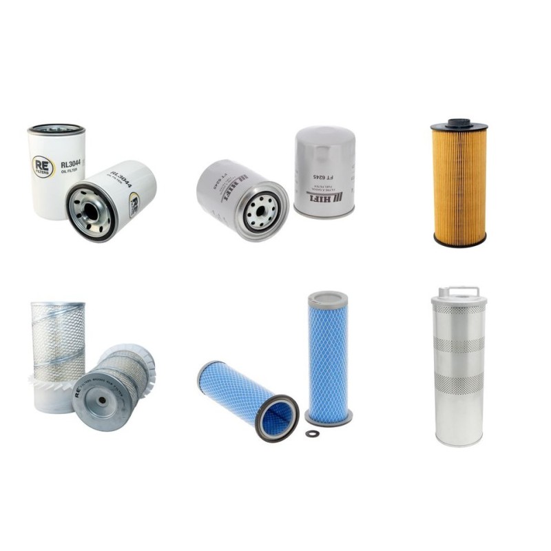XGMA XG 815 LC Filter Service Kit w/Isuzu Bb-4Bg1Trp Eng.