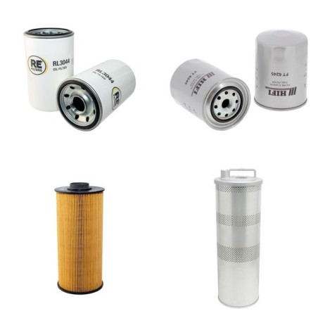 XGMA XG 822 LC Filter Service Kit w/Isuzu Bb-6Bg1Trp02 Eng.
