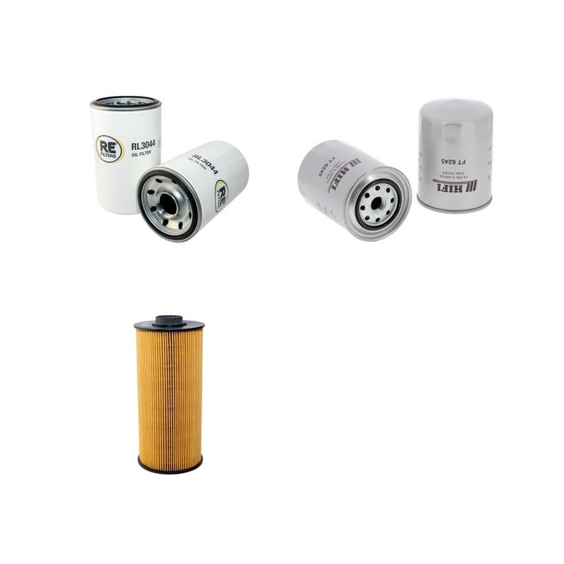 XGMA XG 822 LC Filter Service Kit Air Oil Fuel Filters w/Isuzu BB-6BG1TRP02 Eng.