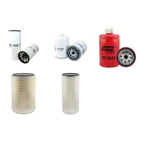 XIAMEN JIN LONG XMQ 6111 WE2 Filter Service Kit w/CUMMINS C220/20 Eng.