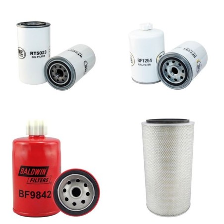 XIANXING BENCHI 6771 Filter Service Kit w/CUMMINS 6BT5.3 Eng.