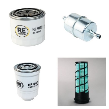 YALE 25 VX VERACITOR Filter Service Kit w/Yanmar 4Tne92 Eng.