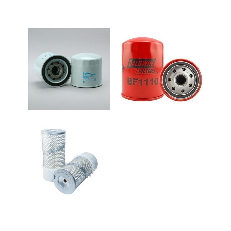 YALE FD 25 PII Filter Service Kit Air Oil Fuel Filters w/XA DIESEL Eng.