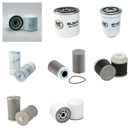 YALE GDP 050 RE Filter Service Kit w/MAZDA XA Eng.