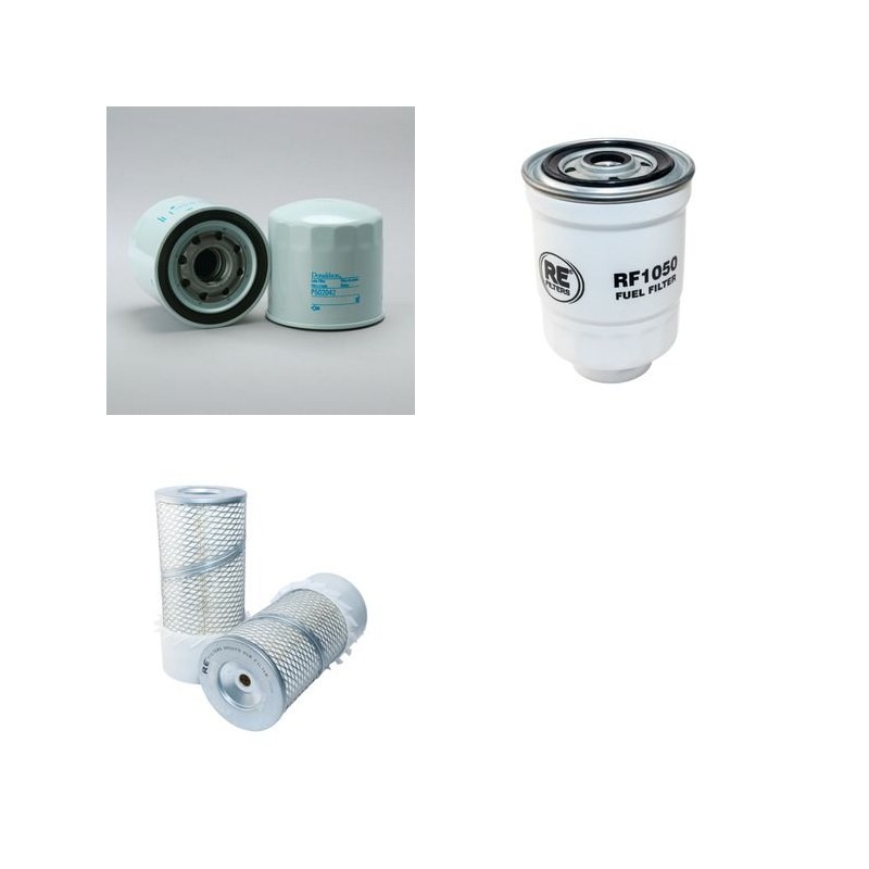 YALE GDP 30 DE Filter Service Kit Air Oil Fuel Filters w/MAZDA  Eng.