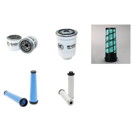 YALE GDP 35 VX Filter Service Kit w/Yanmar 4TNE92-NMH Eng.