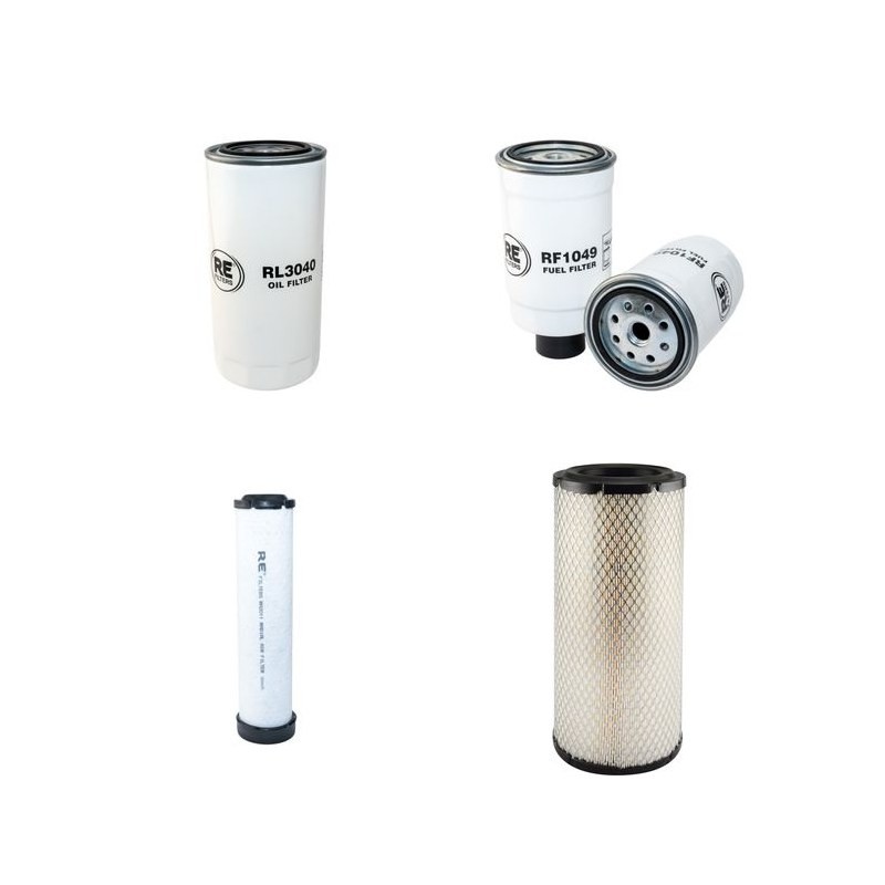 YALE GDP 35/55 LJ Filter Service Kit Air Oil Fuel Filters w/Perkins 1004.42 Eng.