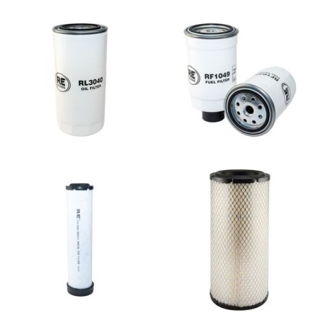 YALE GDP 35/55 LJ Filter Service Kit Air Oil Fuel Filters w/Perkins 1004.42 Eng.