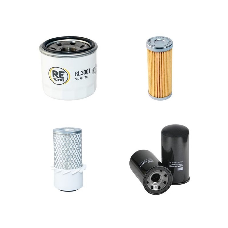 YAMAGUCHI WB 10 H Filter Service Kit w/Kuobta Z482 Eng.