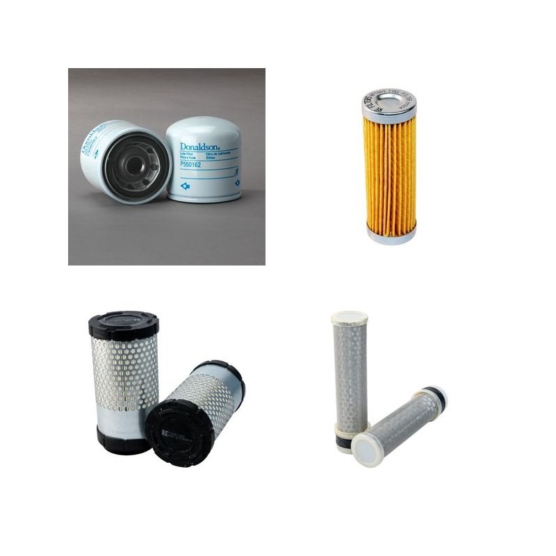 YAMAGUCHI WB 18 DTB Filter Service Kit Air Oil Fuel Filters w/Kubota D902-K3A Eng.