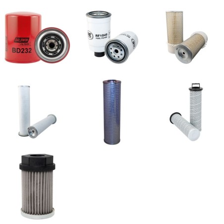 BUCHER MUNICIPAL CITY KING L 120 Filter Service Kit with Iveco 814043 Eng