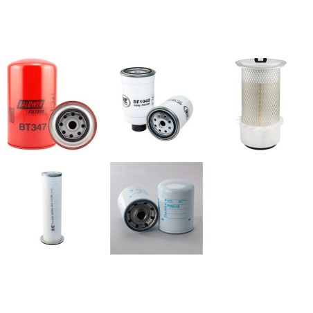 BUCHER MUNICIPAL POLYTRAC 50 Filter Service Kit with Fiat Eng