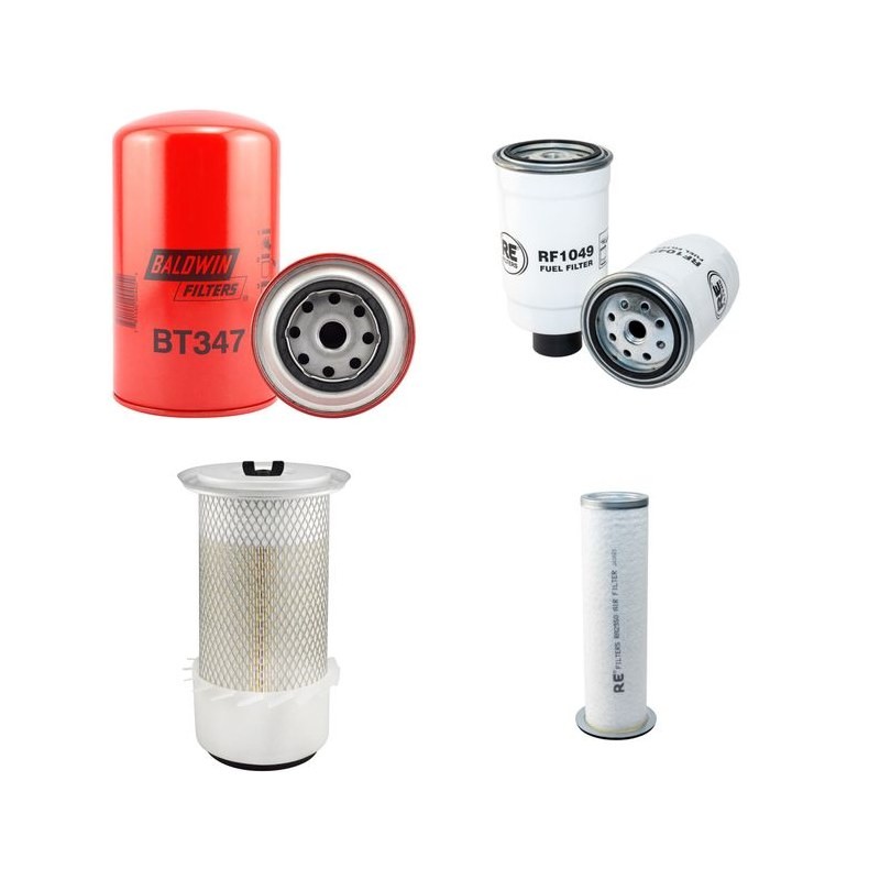 BUCHER MUNICIPAL POLYTRAC 50 Filter Service Kit Air Oil Fuel Filters w/FIAT  Eng.