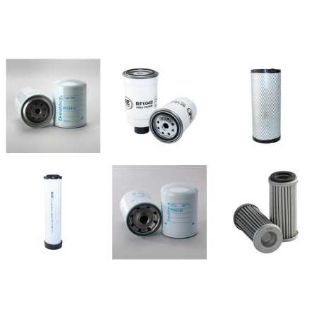 BUCHER MUNICIPAL POLYTRAC 50 RS Filter Service Kit with Iveco 8035 Eng 2002-