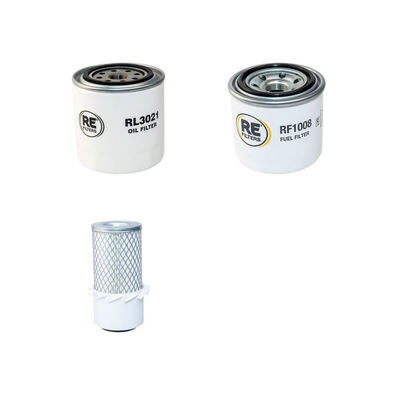 BUCHER MUNICIPAL TM 800 Filter Service Kit Air Oil Fuel Filters w/Kubota  Eng.