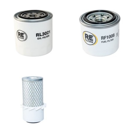 BUCHER MUNICIPAL TM 800 Filter Service Kit Air Oil Fuel Filters w/Kubota  Eng.