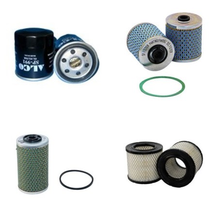 BUCHER MUNICIPAL TR 1500 Filter Service Kit w/Lombardini LDA672 Eng.