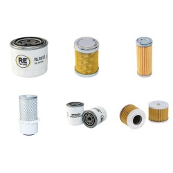 Filter Kit for Yanmar B08 with Yanmar 2TNE68 Engine Serial No -1724