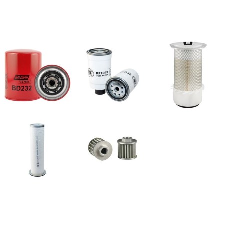 BUCHER MUNICIPAL ZENIT 4000 Filter Service Kit w/IVECO  Eng.