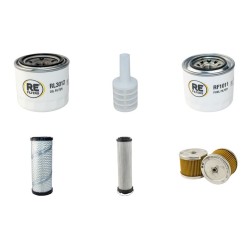 Yanmar B25V Filter Service Kit with 3TNV82A Engine Year