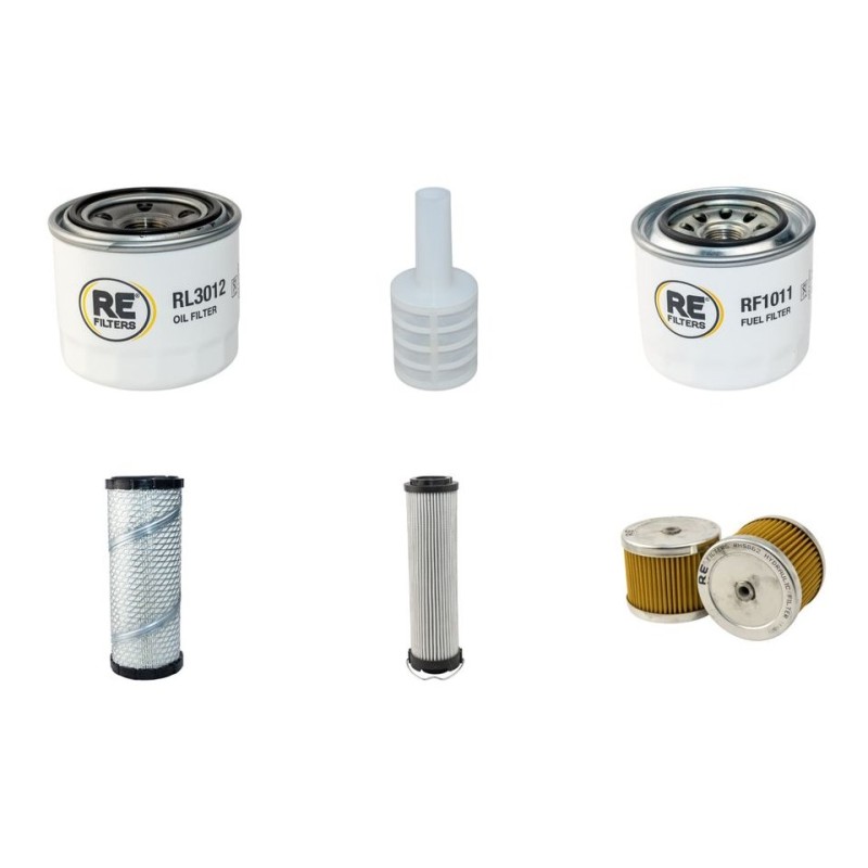 YANMAR B 25 V Filter Service Kit w/ 3TNV82A Eng.   YR  2006-