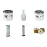 Filter Kit for Yanmar B25V with 3TNV82A Engine Year 2006-