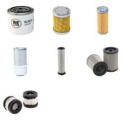 YANMAR B25V Filter Service Kit w/Yanmar 3TNE78A-B1A Eng.