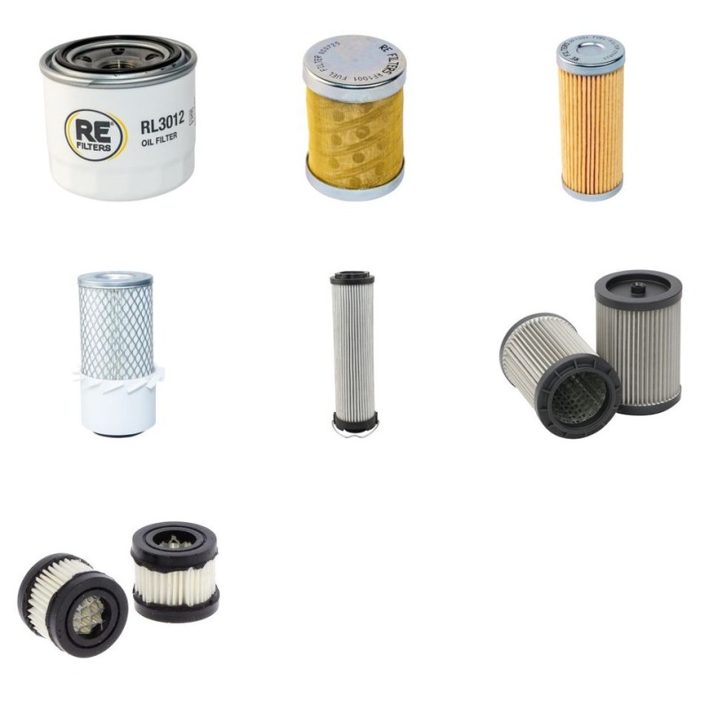 YANMAR B 25 V Filter Service Kit w/Yanmar 3TNE78A-B1A Eng.