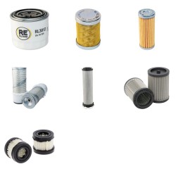 Yanmar B30VCR Filter Service Kit w/Yanmar 3TNE68 Eng