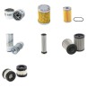 Filter Kit for Yanmar B37V with Yanmar 3TNE88-B1A Engine