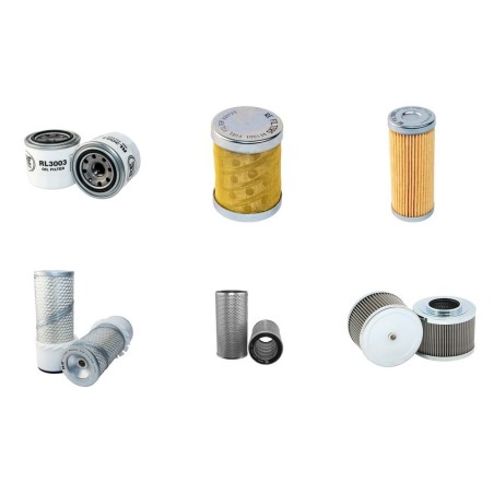 Filter Kit for Yanmar B37-2 with Yanmar 4TNE88B-1 Engine