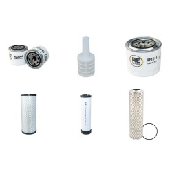 YANMAR B 55 WCR/W1K Filter Service Kit w/Yanmar 4Tnv94 Eng. 2005-