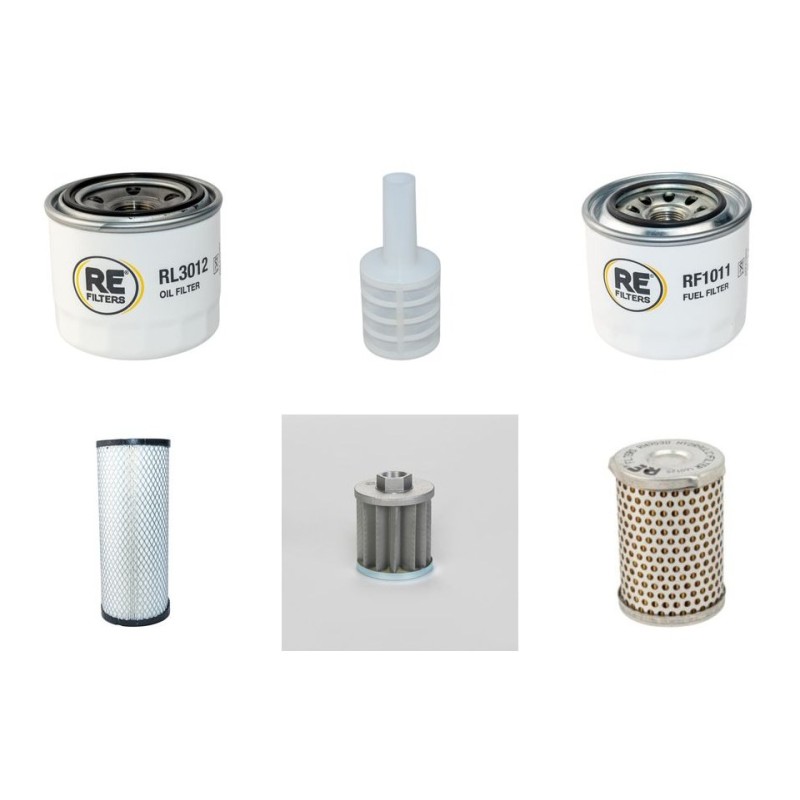 YANMAR C 30 R-2 Filter Service Kit w/Yanmar 3TNV84 Eng.