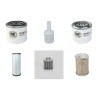 Filter Kit for Yanmar C30R-2 with Yanmar 3TNV84 Engine