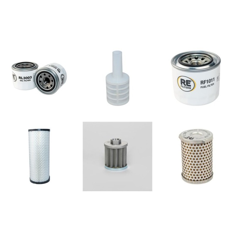 YANMAR C 30 R-A Filter Service Kit w/Yanmar 3KNSA Eng.   YR  2011