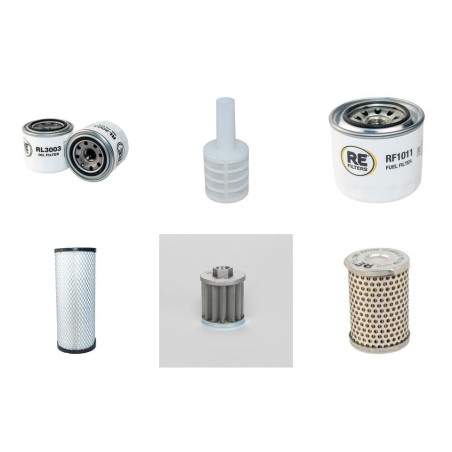 Filter Kit for Yanmar C30R-A with Yanmar 3KNSA Engine Year 2011