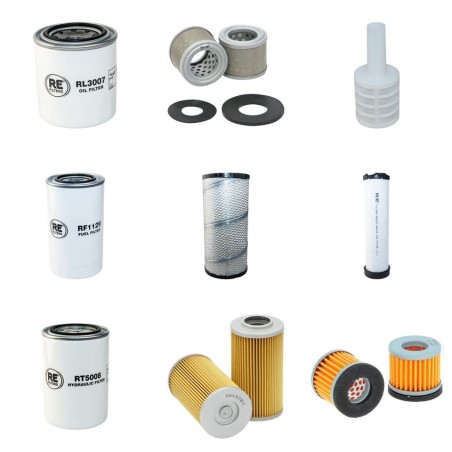 YANMAR C 50 R-3B Filter Service Kit w/Yanmar 4Tnv106-Ntb Eng. 2010-