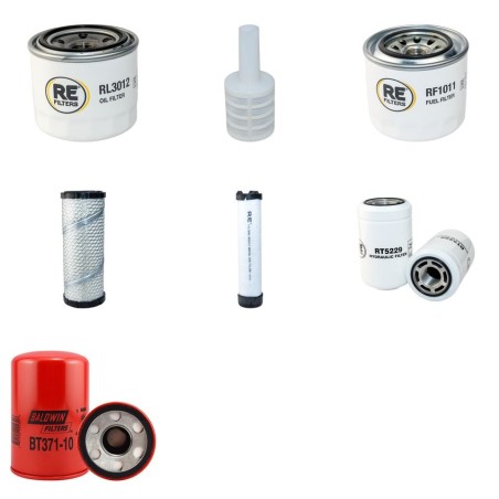 Filter Kit for Yanmar EF227H with Yanmar Engine Year 2006-