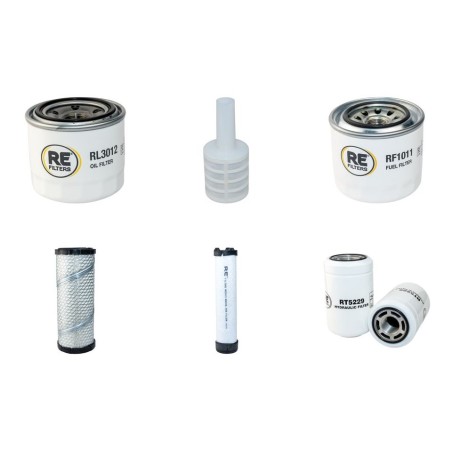 YANMAR EF 235 Filter Service Kit w/Yanmar 3Tnv84 Eng. 2006-